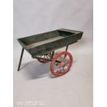 Early 20th C. painted pine child's cart.