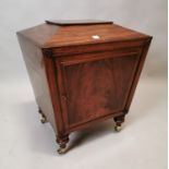 Unusual Georgian mahogany cellaret.