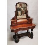 19th. C. mahogany Duchess dressing table.