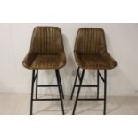 Pair of Baker high stools.