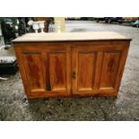 Early 20th C. pine cabinet.