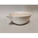19th C. ceramic Melvin ware cream bowl.