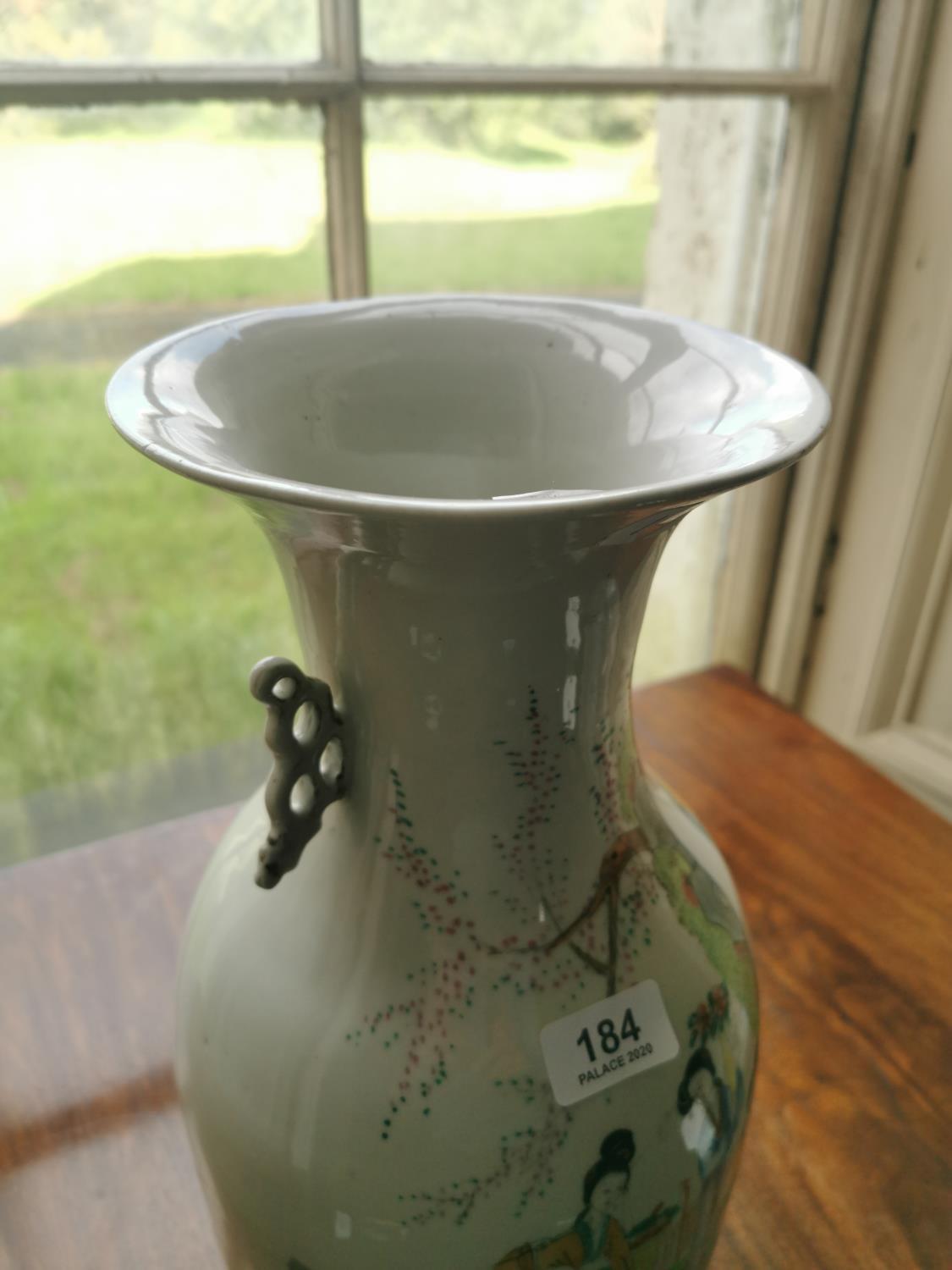 Cantonese ceramic vase. - Bild 3 aus 3