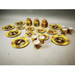 Twenty one piece Baron china set.