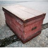 Early 20th C. pine chest.