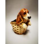 Ceramic model of a Dog.