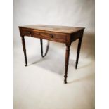 Georgian mahogany side table.