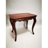 Edwardian mahogany table.