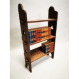 Set of early 20th C. oak bookshelves.