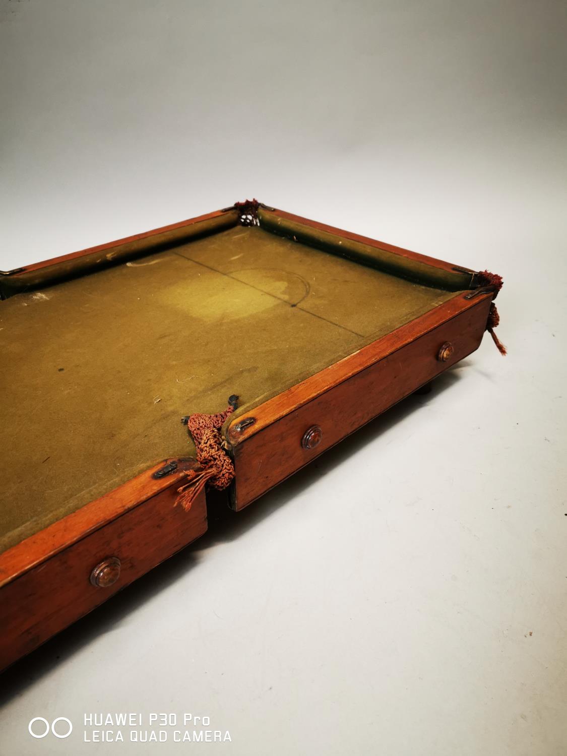 Edwardian miniature Snooker table. - Image 3 of 4