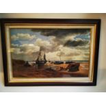 Oil on canvas signed Samuel Bough.