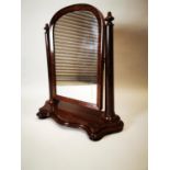 William IV dressing table mirror.