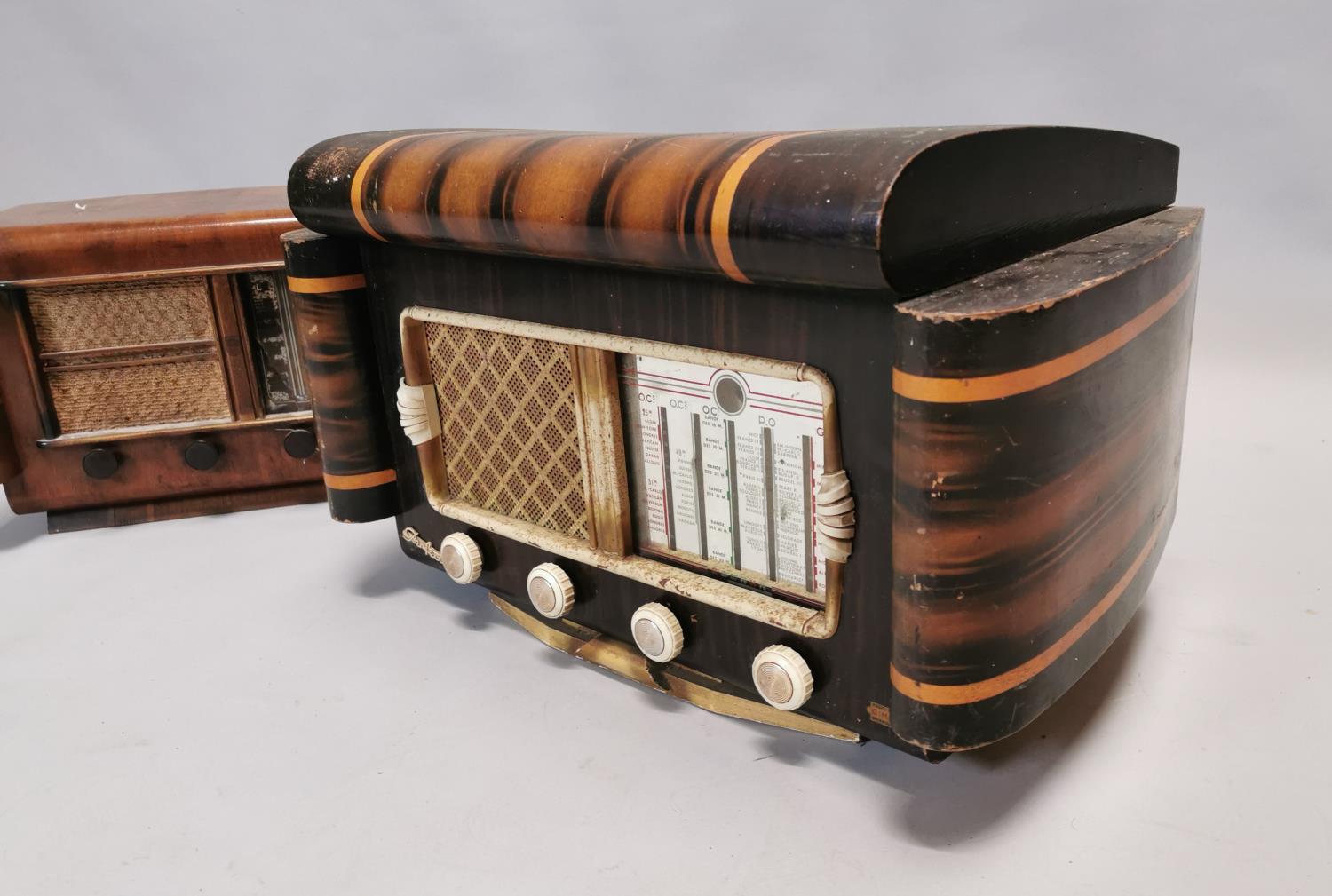 Two Art Deco radios. - Image 4 of 4
