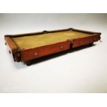 Edwardian miniature Snooker table.