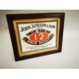 John Jameson & Son Whiskey advertising print.