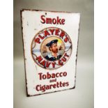 Smoke Player's Please tin advertising sign.