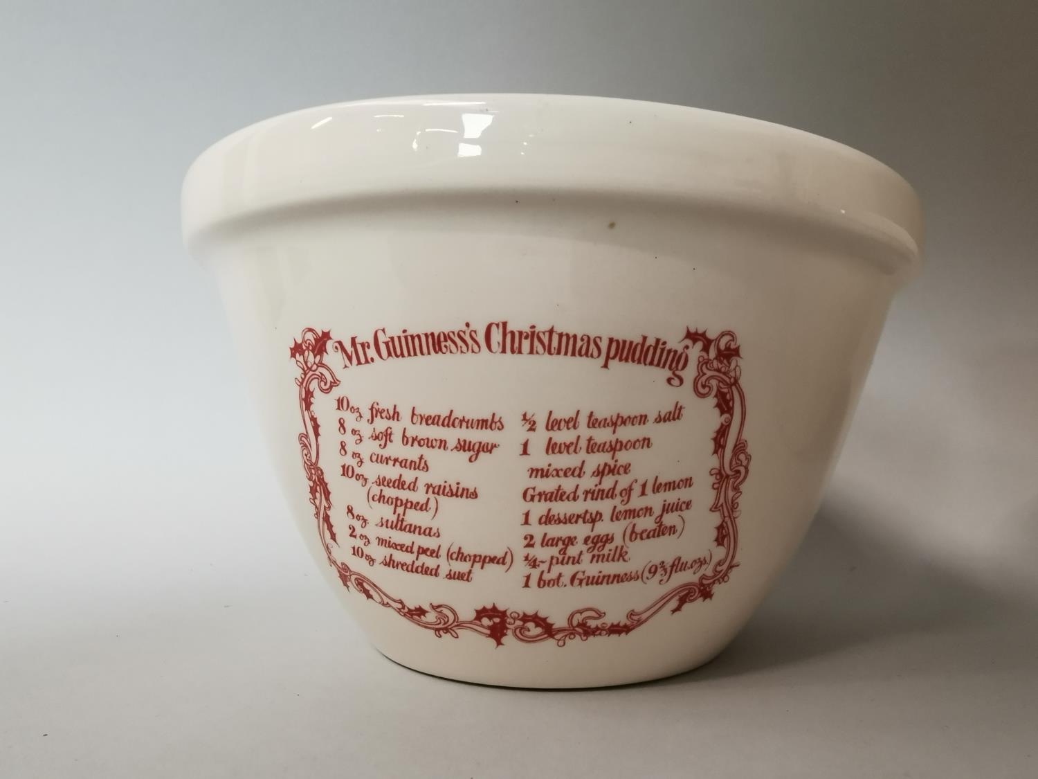 Pair of Guinness Carlton Ware pudding bowls. - Image 2 of 4