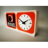 Guinness Perspex counter advertising clock.