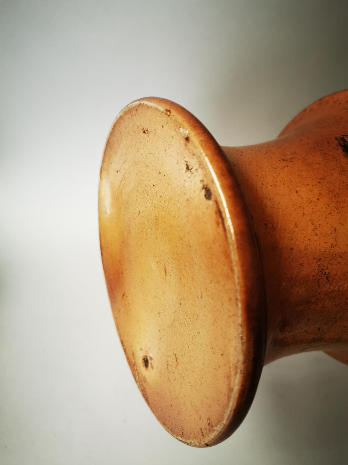19th. C. stoneware tobacco jar. - Bild 3 aus 3