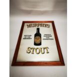 Murphy's Extra Stout advertising mirror.