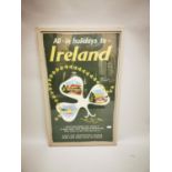 All In Holidays To Ireland travel advertising print.