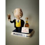 Martell Brandy ceramic advertising figure.