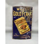Will's Gold Flake enamel advertising sign