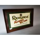 Rawlings Mineral Waters advertising print.