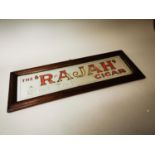 The Rajah Cigar advertising mirror.