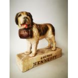 Cognac Hennessey advertising dog.