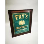 Fry's Chocolate advertising sign.
