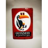 Guinness Is Good enamel advertising sign.