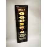 Smoke Ogden's Cigarettes advertising sign.