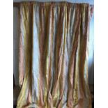 Pair of lined curtains W 320 H 270
