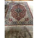 Wool centre rug W 270 H 180