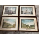 Set of 4 Dublin prints, after Malton W 53 H 42 D 61