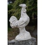 Cast iron model of a rooster W 57 H 34