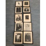 Set of 10 prints courtesy of The National Gallery of Ireland W 21 H 27