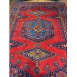 Fine Persian centre rug W 250 D 350