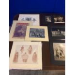 Collection of interesting ballet photographs from the 'Revolution' London 1928 and various mounted