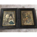 Two 19th Century Hogart prints W 40 H 48