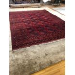 Never used, quality Afghan centre rug 310 x 390