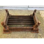 Cast iron foot scraper W 60 H 20 D 38