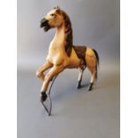 Hand carved wooden child's horse.