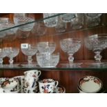 Seven Waterford Crystal champagne glasses