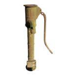 19th C. cast iron water pump.