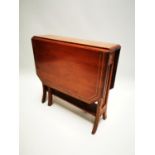 Edwardian mahogany Sunderland table.