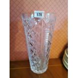Waterford Crystal vase.