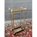 Edwardian cast iron stick stand.