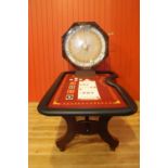 Roulette card table